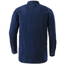 [티뷰크 TB-19-15J, TB-19-15P] 청작업복 블루진 스판 셔츠&바지, 32수 스판 청지