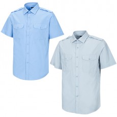 [지벤 ZB-Y1045,Y1046] 여름 반팔 경비복셔츠 와이셔츠 남방 근무복셔츠 근무복 작업복 단체 작업복셔츠 작업셔츠